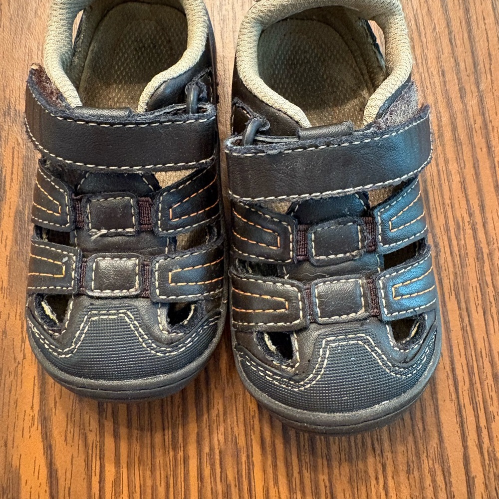 Stride Rite Boys Navy Blue Sandal-Sneakers